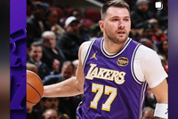 46分7板11助8三分！詹姆斯转发东契奇的数据海报