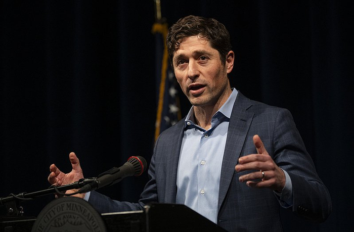 △明尼阿波利斯市市長(zhǎng)雅各布·弗雷（資料圖）