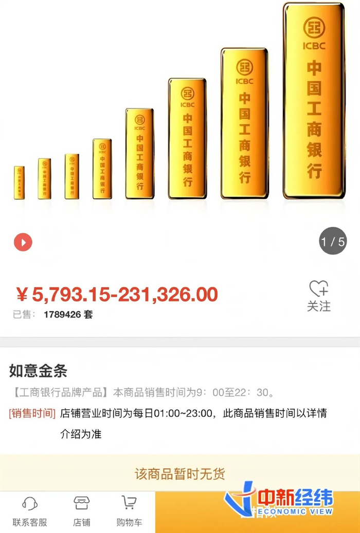 截图自工商银行App