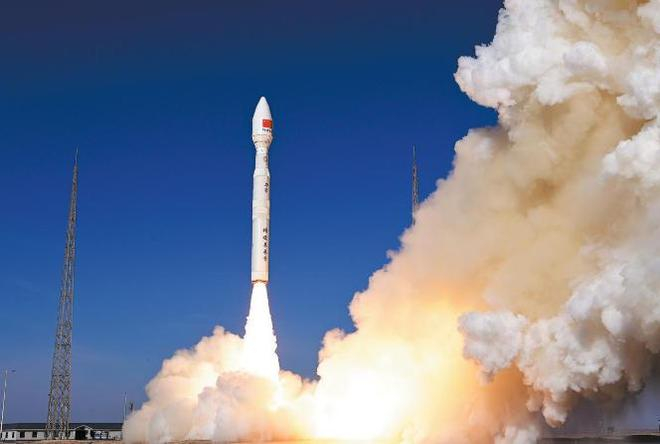  去年12月，一枚运载火箭在酒泉卫星发射中心升空 尼科尔斯X账号截图