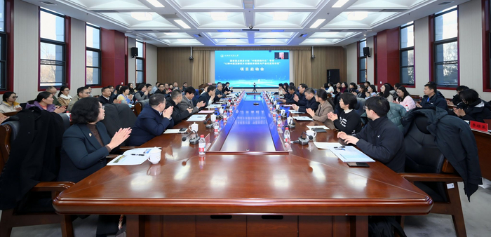 “12种中药发酵饮片关键技术研究与产业化应用示范”项目启动会。图片来源：河南省中医药大学官网