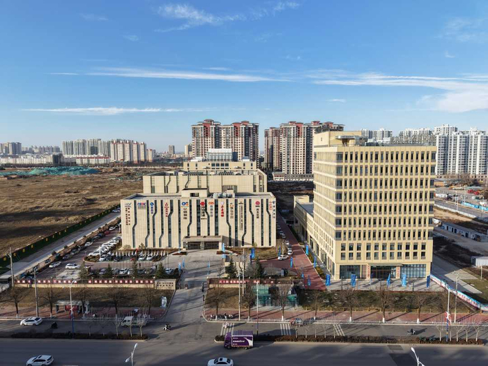 图为国家枢纽节点（甘肃）算力资源调度中心—数字展示中心。冯喜斌摄