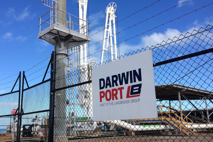 ▲澳大利亚达尔文市的达尔文港