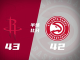 半场战报-火箭43-42领先老鹰 杜兰特12分 申京7+9 麦科勒姆15分