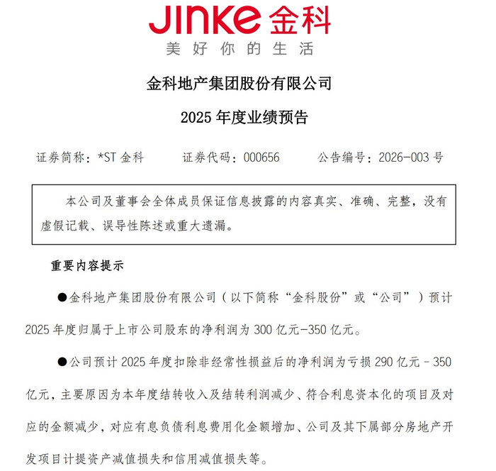 图片来源：金科股份公告
