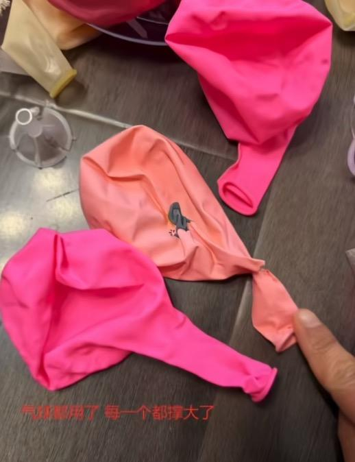 商品使用痕迹。受访者供图