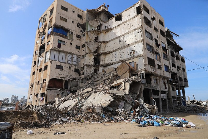 △當(dāng)?shù)貢r(shí)間1月29日，加沙地帶