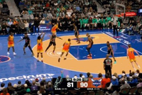 今天装了八倍镜！塞克斯顿三分再进 目前外线5投5中！