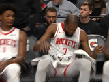 这也有Buff~杜兰特摔水杯后火箭8胜4负 只输给马刺雷霆国王76人