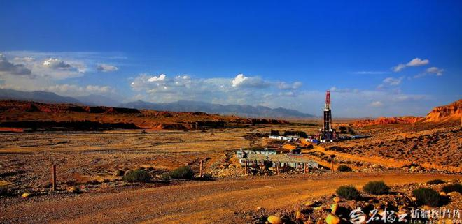 2011年1月，塔里木油田在库车坳陷克拉苏构造钻成克深7井。塔里木油田供图