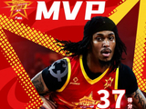 NBL联赛全明星正赛 | 尼文·格洛弗37分7篮板7助攻当选MVP！