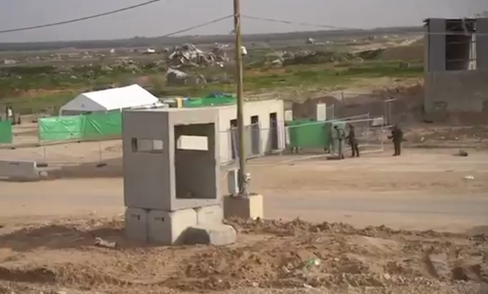 △以色列國防軍發布聲明稱在拉法口岸附近設立“里加維姆”專用安檢通道。