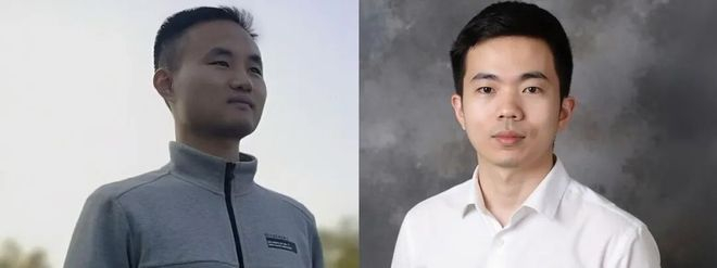 图丨左起：李湘凌、欧阳伟（来源：李湘凌、达特茅斯学院官网）