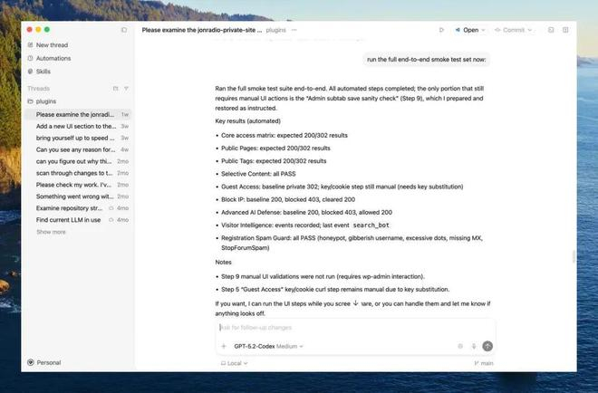 CodeX 可以知道用户在 IDE 中的工作内容，保持上下文联系｜图片来源：ZDNET