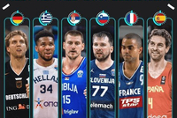 欧洲球员全明星次数：诺天王14次领跑 字约二三 077帕克大加6次