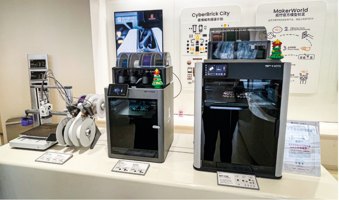 深圳拓竹科技的线下门店      摄影/黄思韵