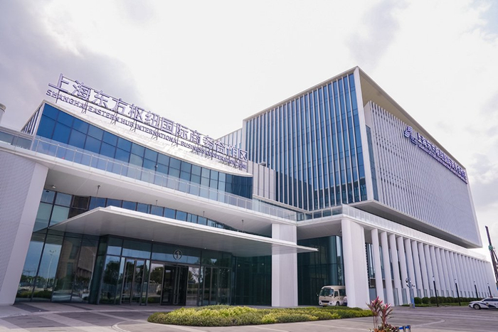 上海东方枢纽国际商务合作区先行启动区。 上海东方枢纽国际商务合作区管理局 供图