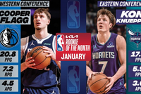 连续3个月！NBA官方：弗拉格和克尼佩尔继续当选1月月最佳新秀
