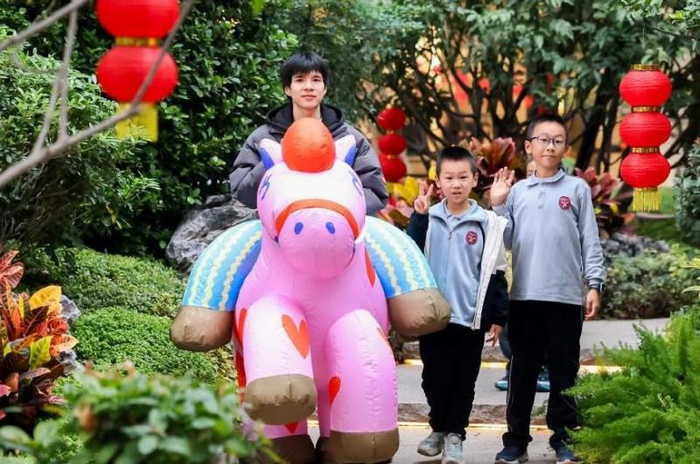 图：“抚骏纳祥”业主互动接福运