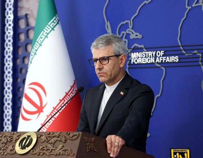 ​△伊朗外交部发言人巴加埃（资料图）