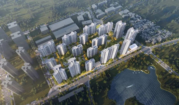 紫悦府规划效果图。图源写意黄江，下同