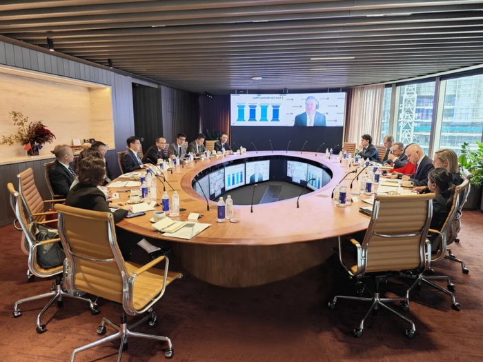 △与麦格理集团举行会谈