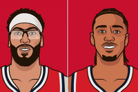 萨尔第2年场均至少15分2帽2前场板！上一个做到的二年级生是浓眉