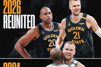 听说你们在找冠军内线？勇士凑齐2024年总冠军中锋阵容