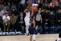 🌪️太帅了！米切尔前转身衔接山姆高德一气呵成迎面单吃博格丹