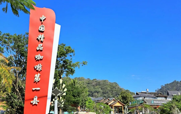 “中国精品咖啡第一县” 图源：“孟连党建先锋”微信公众号