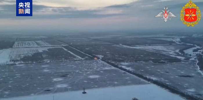 △俄方攻击画面（来源：俄罗斯国防部）