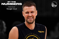 勇士官推晒数据：波尔津吉斯900+三分900+帽 历史十人之一