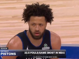 强硬防守的代价！活塞场均22.5次犯规&对手获利28.6分均联盟最多
