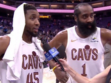 米切尔：哈登是一位功成名就的球员 他在第四节证明了自己