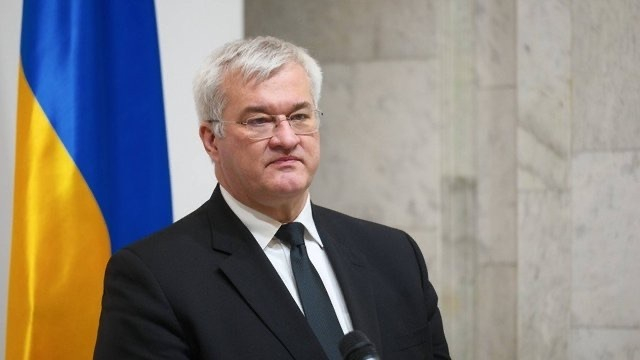 △烏克蘭外長瑟比加（資料圖）