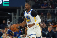 老鹰官方：库明加左膝骨挫伤 将在全明星后接受复查