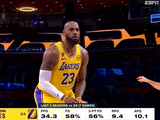 詹姆斯近3个赛季7战勇士 场均34.3分9.4板10.1助 三分命中率56%