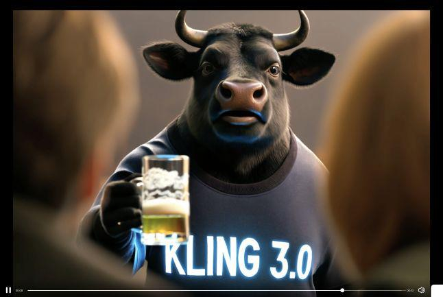 图片来源：可灵AI 3.0功能实测截图
