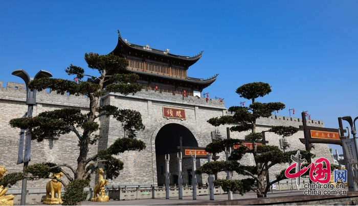 滕头村一景。中国网记者董宁 摄