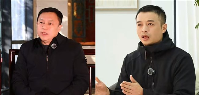 （图：从左到右分别为 关利民、产哥）
