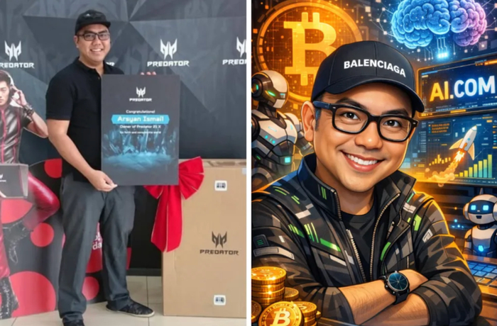 ▲1993年以100美元买下“AI.com”域名的阿尔斯扬·伊斯梅尔