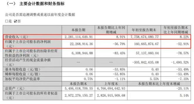 （图源：三只松鼠 2025 年第三季度报告）
