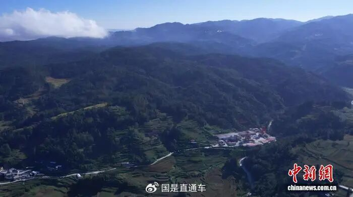 大瑞铁路高黎贡山隧道1号竖井。李开平 摄