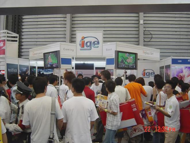 IGE还曾参展过ChinaJoy（图源华盛顿时报）
