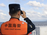 中国海警舰艇编队2月10日在我钓鱼岛领海巡航