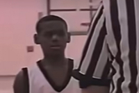 詹姆斯转发自己12岁时比赛录像：年轻的🤴🏾！一直是个赢家