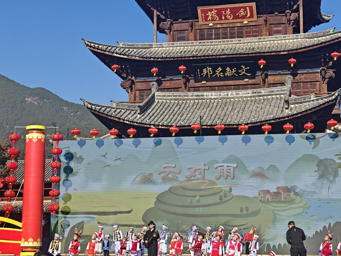 《声律启蒙》节目现场。（张驰摄）