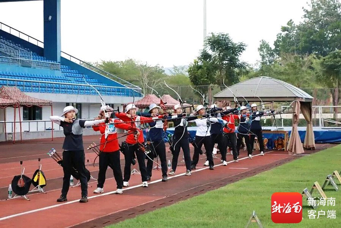 射箭训练基地。 省旅文厅供图