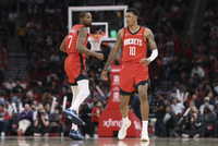 箭如雨下！火箭开场连中四记三分球直接打停快船