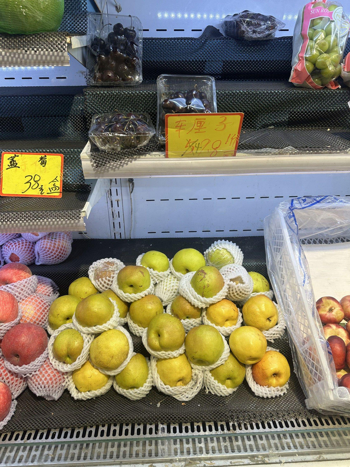 车厘子仅剩三盒。